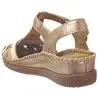 W8k-0965 Taupe métallisé cuir