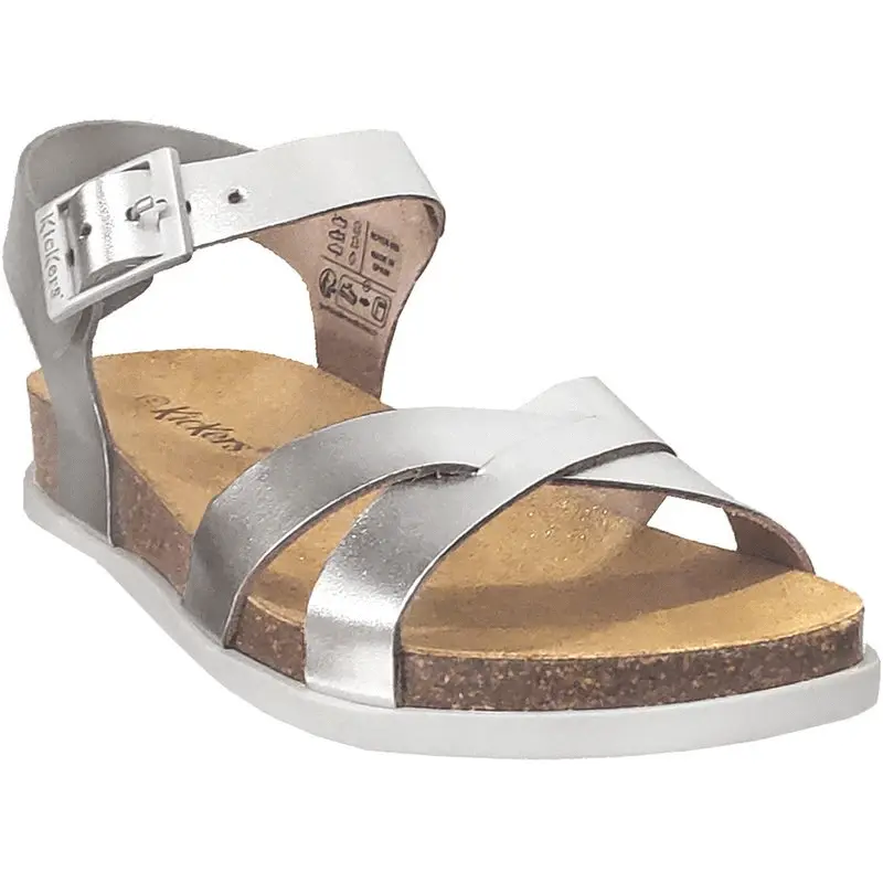 Kick alberta Argent cuir
