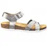 Kick alberta Argent cuir