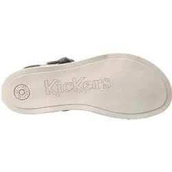 Kick alberta Argent cuir