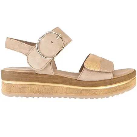 44-560 Marron/Doré cuir