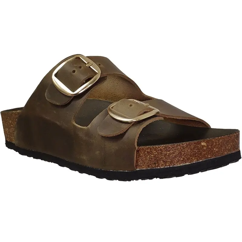 Cp beta mic square Kaki cuir