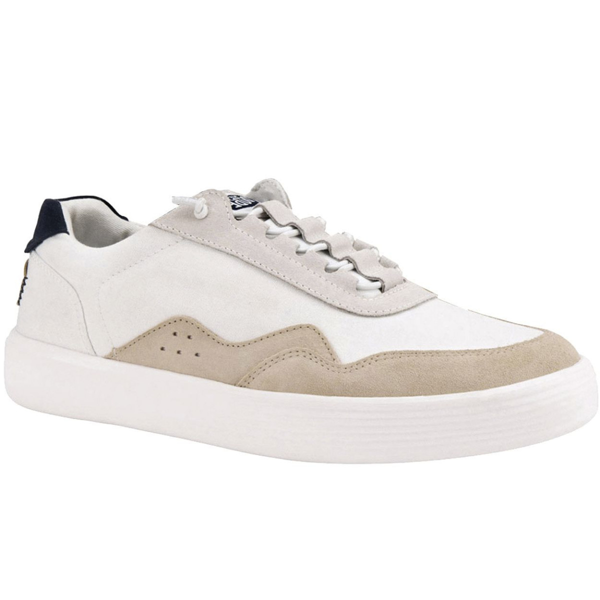 Hudson m canvas Blanc/Gris