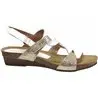 2164 Blanc/Platine cuir