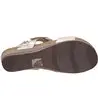 2164 Blanc/Platine cuir