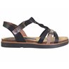 1532 Noir/Gris cuir