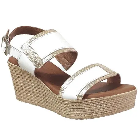 1975 Blanc/Platine cuir