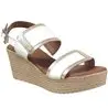 1975 Blanc/Platine cuir