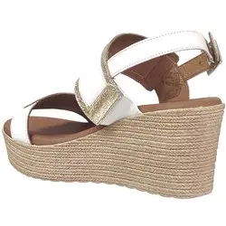 1975 Blanc/Platine cuir