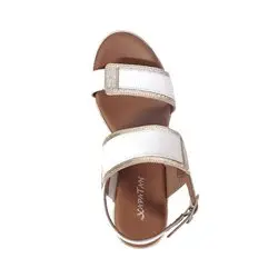 1975 Blanc/Platine cuir