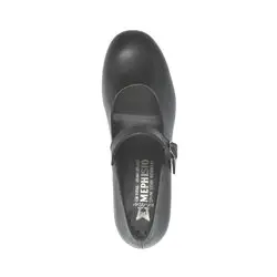Topaze Noir cuir