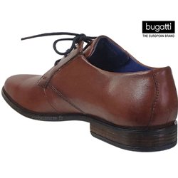 Bugatti 312-AFY02-1100 Marron lacets_derbies