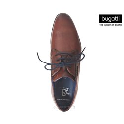 Bugatti 312-AFY02-1100 Marron lacets_derbies
