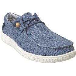 Wallabi linen Bleu Azur