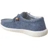Wallabi linen Bleu Azur