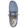 Wallabi linen Bleu Azur