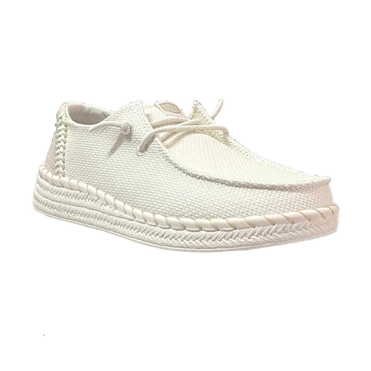 Wendy espadrille woven Ecru