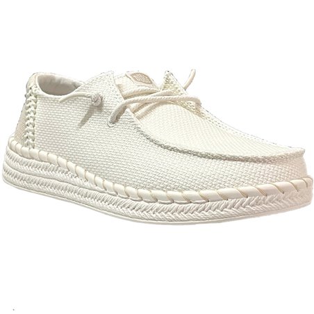 Wendy espadrille woven Ecru