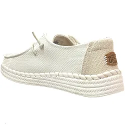 Wendy espadrille woven Ecru