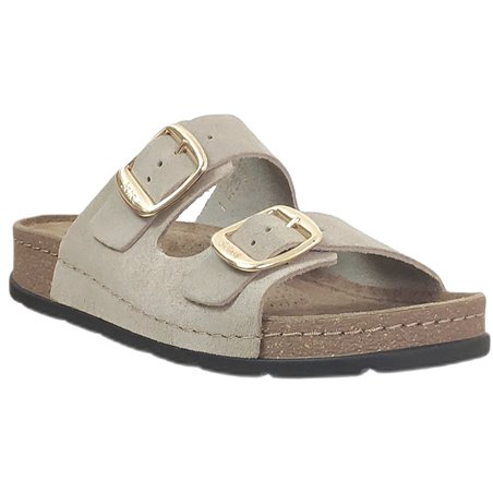Bora 2 buckles Beige