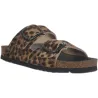 Noelle Leopard Marron