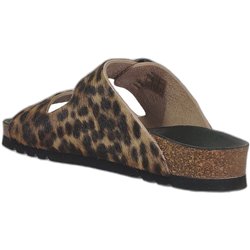Noelle Leopard Marron