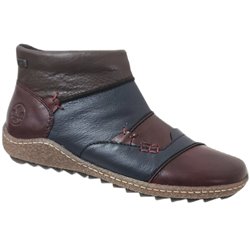 L7553 Bleu/Bordeaux