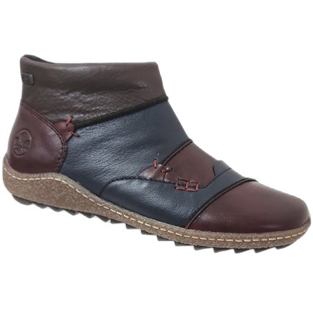 L7553 Bleu/Bordeaux