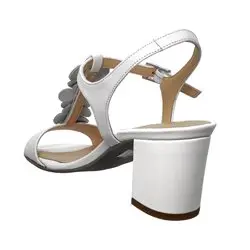 F3242 Blanc cuir 58718