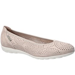 Elsie perf Taupe cuir 62383