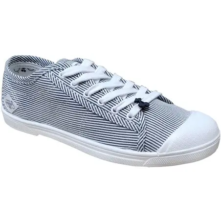 Basic 02 strip Blanc/Marine 68454