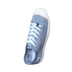Basic 02 strip Blanc/Marine 68458