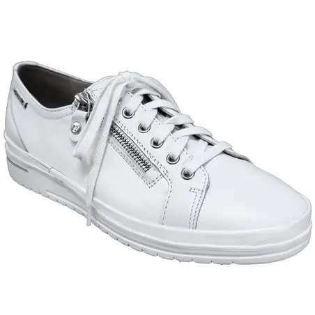 June Blanc cuir 77658