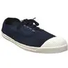 Tennis lacets Marine Toile 80397