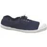 Tennis lacets Marine Toile 80398