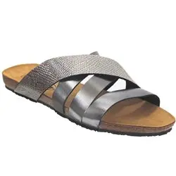 Man perla Gris foncé cuir 81216
