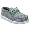 Wally kids sox Gris toile