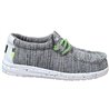 Wally kids sox Gris toile