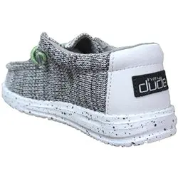 Wally kids sox Gris toile