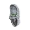 Wally kids sox Gris toile