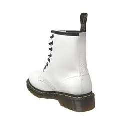 1460 smooth Blanc cuir