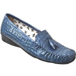 GIL CUIR Bleu cuir