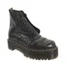 Sinclair gunmetal Noir cuir