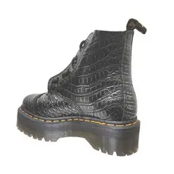 Sinclair gunmetal Noir cuir