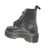 Sinclair gunmetal Noir cuir