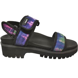 Track sandal Noir multi