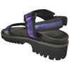Track sandal Noir multi