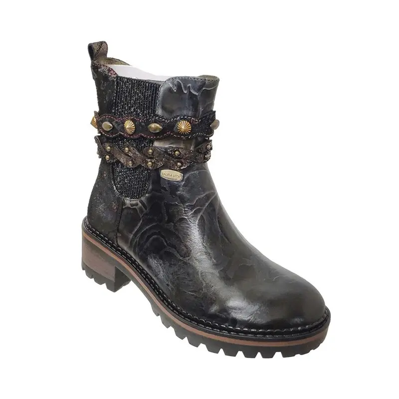Kesso 03a Bleu jeans cuir