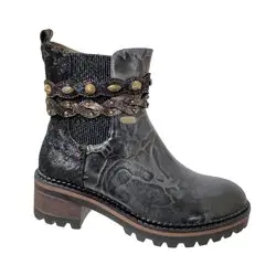 Kesso 03a Bleu jeans cuir