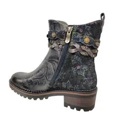Kesso 03a Bleu jeans cuir